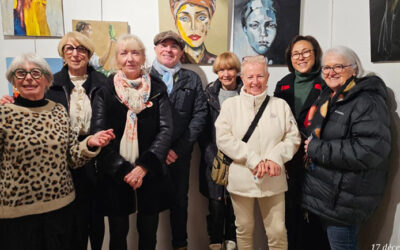 Huit amis artistes peintres réunis au Castelviel